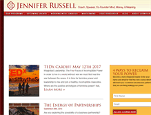 Tablet Screenshot of jennifersrussell.com